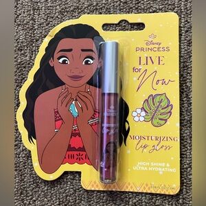 Disney Moana moisturizing lipgloss NWT